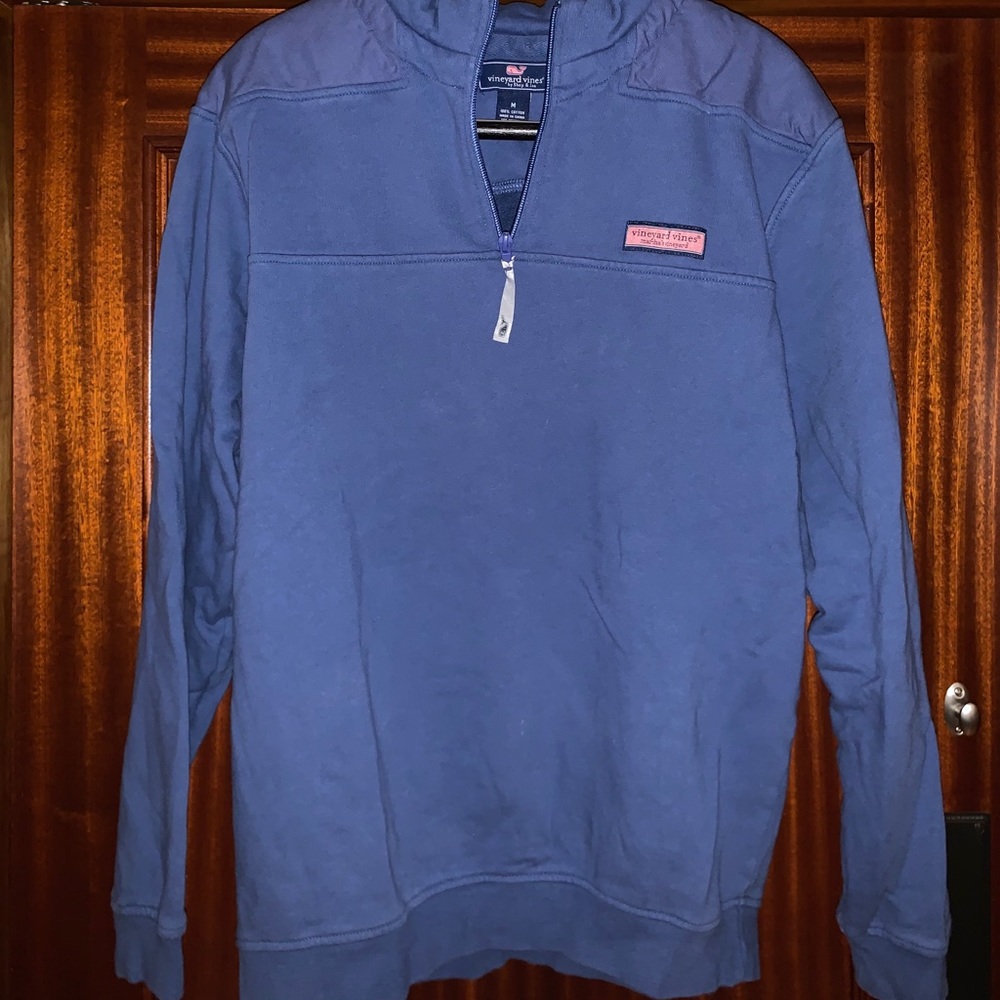 Vineyard Vines Blue Quarter-zip